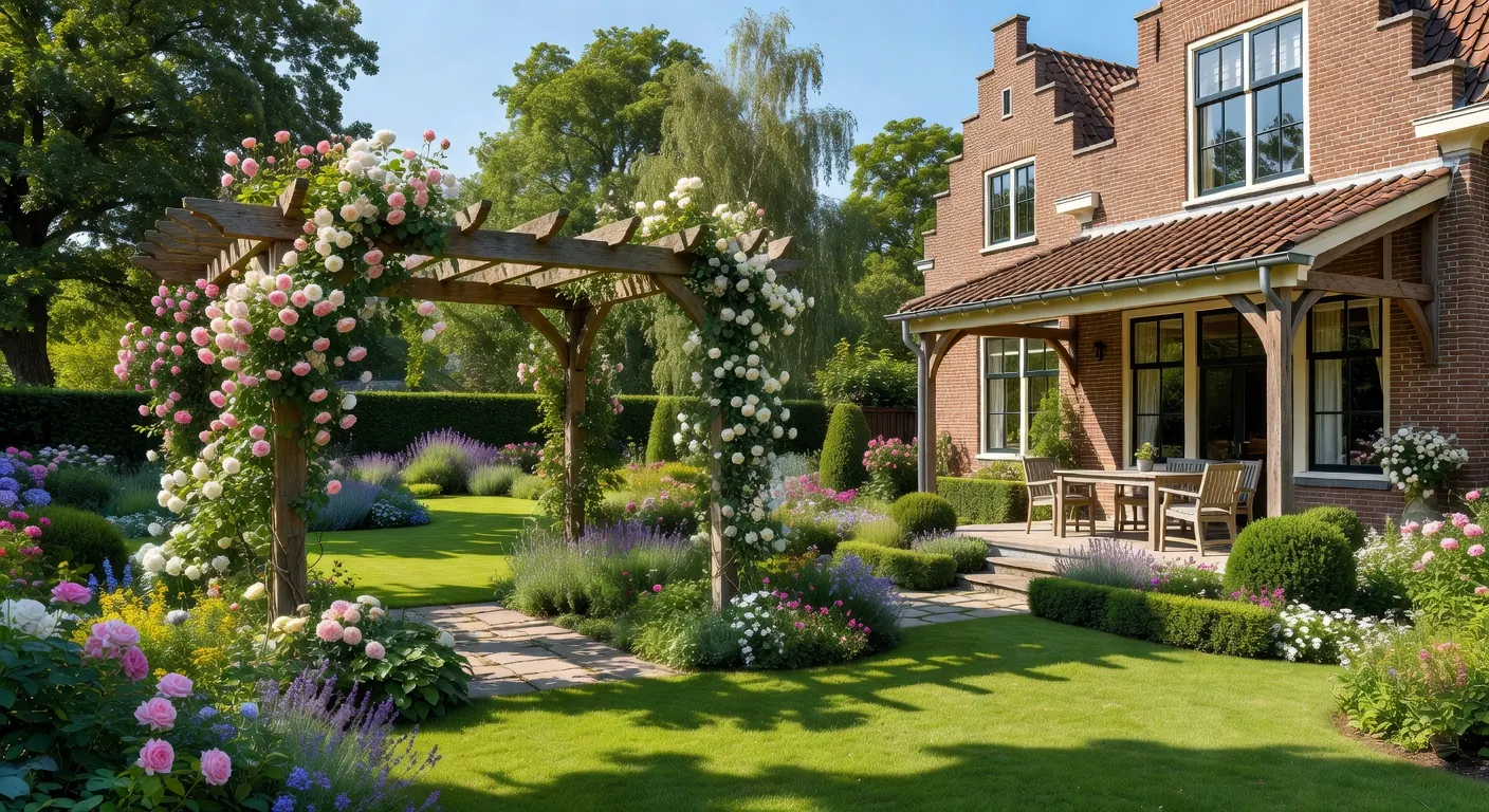 Prijs pergola 3x4m, 4x4m en 5x4m in Nederland
