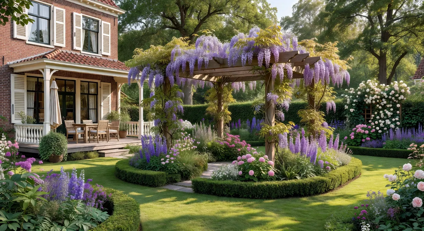 Een moderne veranda gebouwd in een Nederlandse tuin in 2026